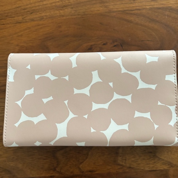 Kate Spade Putnam Drive Cyra Splodge Dot Pink Multi Large Flap Wallet - Picture 10 of 10